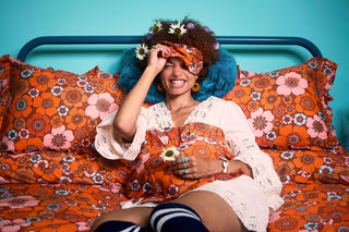 Weirdstock x The Chain Ruffle Heart Cushion