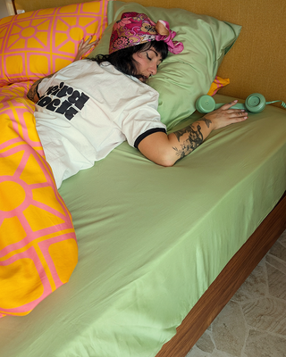 PRE-ORDER Pillowcase in Ibiza Green (pair)