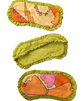 Moondream Silk Ruffle Sleep Mask